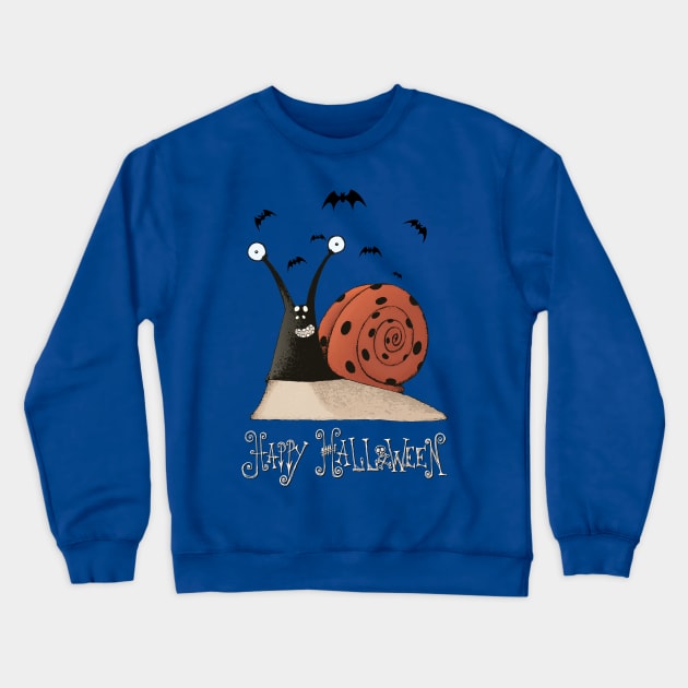 Ladybird snail Crewneck Sweatshirt by mangulica